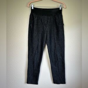 Nanushka black shiny trousers pants